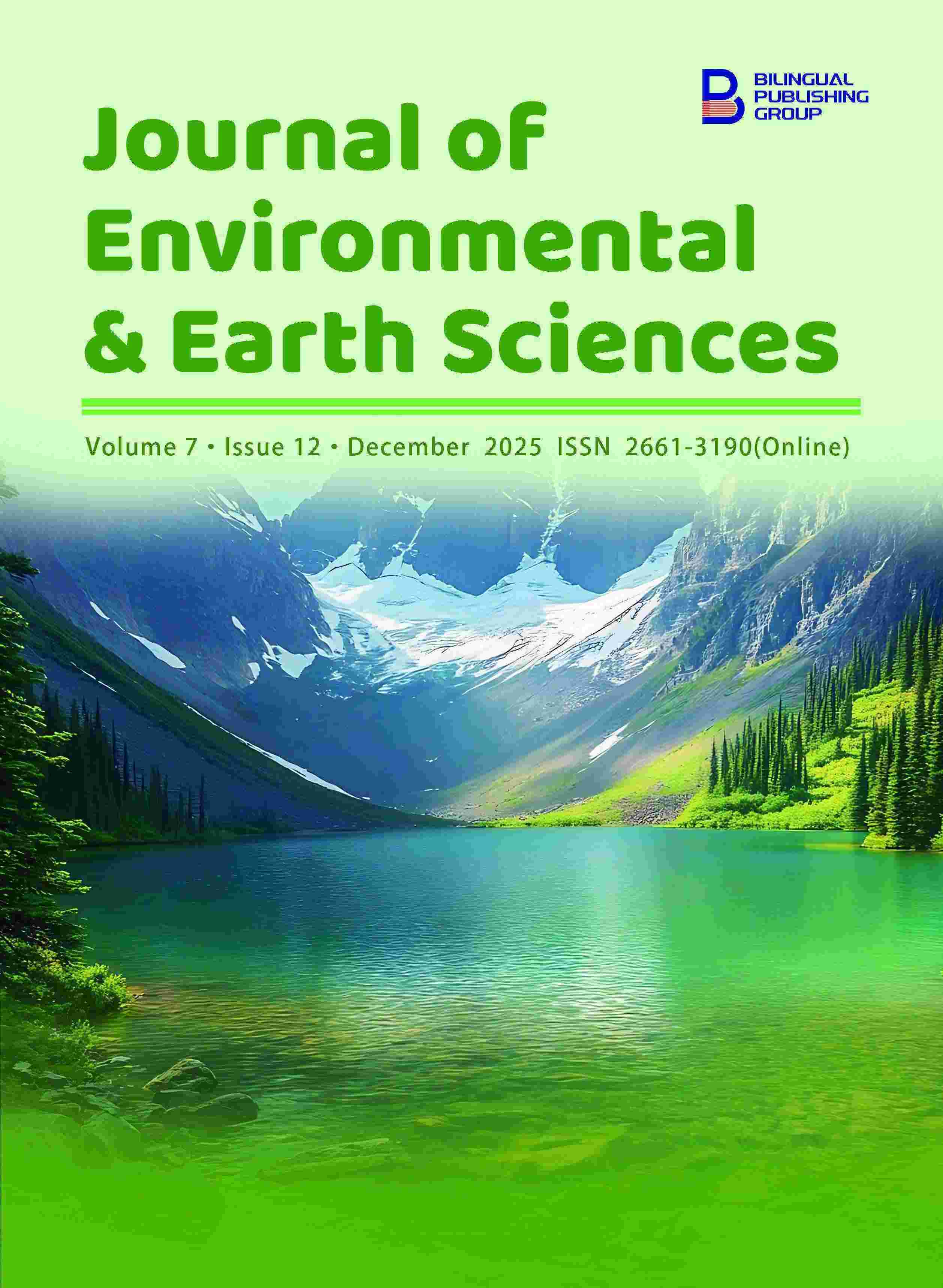 Journal of Environmental & Earth Sciences